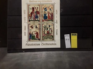 ^LIECHTENSTEIN (1970) BLOCK 8 gestempelt (Lot 466) - Bild 1 von 1