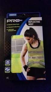 Chaleco de seguridad reflectante PRO STRENG talla única para la mayoría ajustable amarillo neón - Imagen 1 de 2