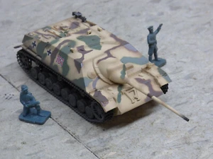 Dragon Armor Minitanks WWII German Jagdpanzer IV  & Airfix Soldiers Lot#594A - Picture 1 of 3