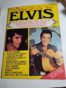 Elvis - A Tribute to the King Magazine 1977 - Foto 1 di 6