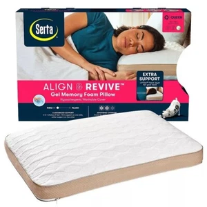Serta Align & Revive Gel Memory Foam Pillow NIB - Picture 1 of 6