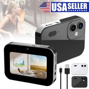 4K CCD Digital Camera 64MP Digital Flash Video Camera with Touch Screen 16X7225 - Picture 1 of 16