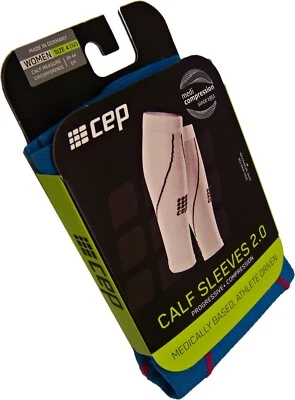 CEP Women's 20-30 Compression Calf Sleeves 2.0 - Size 4 Hi Blue Unused - NOS - Image 1 of 4