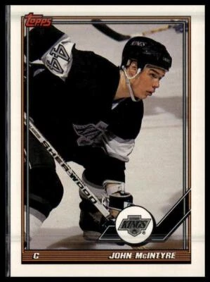 1991-92 Topps #37 John McIntyre - Image 1 of 2