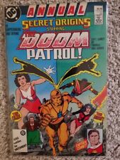 SECRET ORIGINS ANNUAL #1, 1987. Doom Patrol by John Byrne. Near-mint condition