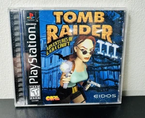 Tomb Raider Adventures Of Lara Croft lll Sony Playstation 1 Complete Manual 1998 - Picture 1 of 4