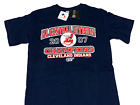 Rare! 2007 Cleveland Indians AL Central Champions Baseball T-Shirt New! NWT MED