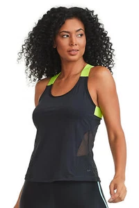 Brazilian Active-wear Fitness Gym Crisscross Back Tank Top Black S M L 050 - Bild 1 von 4