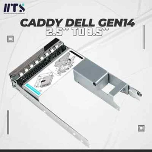 Dell Gen14 X7K8W Caddy + Adapter 2.5" auf 3.5" 09W8C4 - Bild 1 von 1