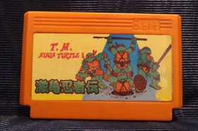 Ninja Turtles Famiclone Pegasus cartridge 8bit Famicom 60pin Nes Game Dendy 90s