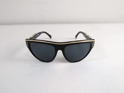 Moschino Women's Gold Letter Black Sunglasses - Image 1 of 4