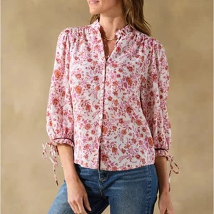 Sundance Women's Marshmallow Nadine Top Size XL - Picture 1 of 10