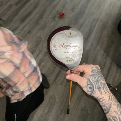 Rawlings 460cc 10°.5Driver Apollo Accuflo R 硬度石墨杆身右手高尔夫球杆 43 英寸 — 第 1/4 张图片