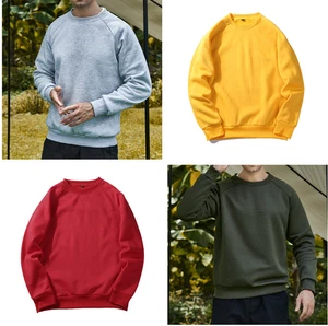 Men's Crewneck Sweatshirt Long Sleeve Shirts Pullover Tops Casual Sweater Gift - Picture 1 of 28