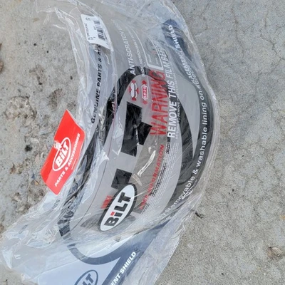 BILT Helmet Visor Replacement Clear OSFA Anti-Scratch Solar Shield Spirit Model - Image 1 of 2