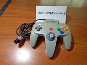 Mando Nintendo 64 N64 OEM NUS-005 - Gris Original *PROBADO* - Imagen 1 de 4