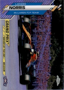 Topps 2020 cromo Fórmula 1 púrpura ref #166 Lando Norris piloto del día/399 - Imagen 1 de 2