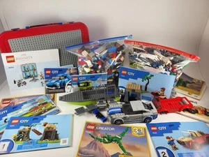 Large LOT of Assorted LEGOS 8 Lb 11 oz. STAR WARS, People, Books, Case, Cars - Picture 1 of 13