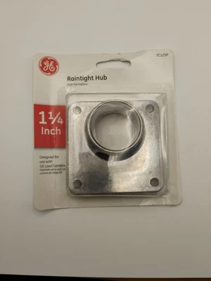 Buje hermético GE 1-1/4 pulgadas TC125P 1,25" para uso con centros de carga GE Foto 1 de 2