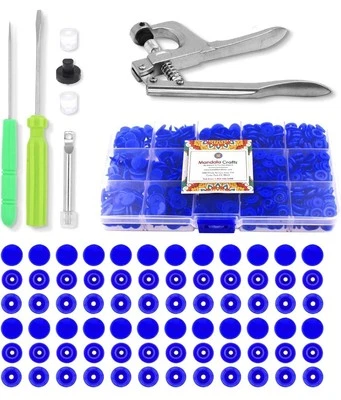 Snap Tools Pliers for Sewing Fabric and Clothes 150 Sets20 12mm 1/2 Inch T5 - Image 1 of 4