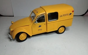 SOLIDO 1/18 UNIQUE MODÈLE CITROEN 2CV FOURGONNETTE "LA POSTE" SANS BOITE gé C1 - Picture 1 of 17