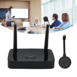 HD Multimedia Interface Transmitter Receiver Plug And Play Wireless AV Extend CB - Afbeelding 1 van 33