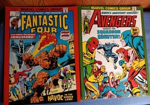 Mead Marvel Fantastic Four & Mead The Avengers 2-Pocket Folders 1975 - Picture 1 of 20