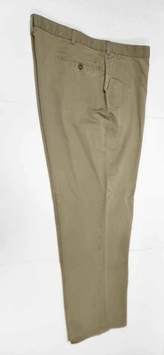 Van Heusen Men's Casual Pants Tan Straight Leg Creased Front ~ Size: 42/30 - Image 1 of 4