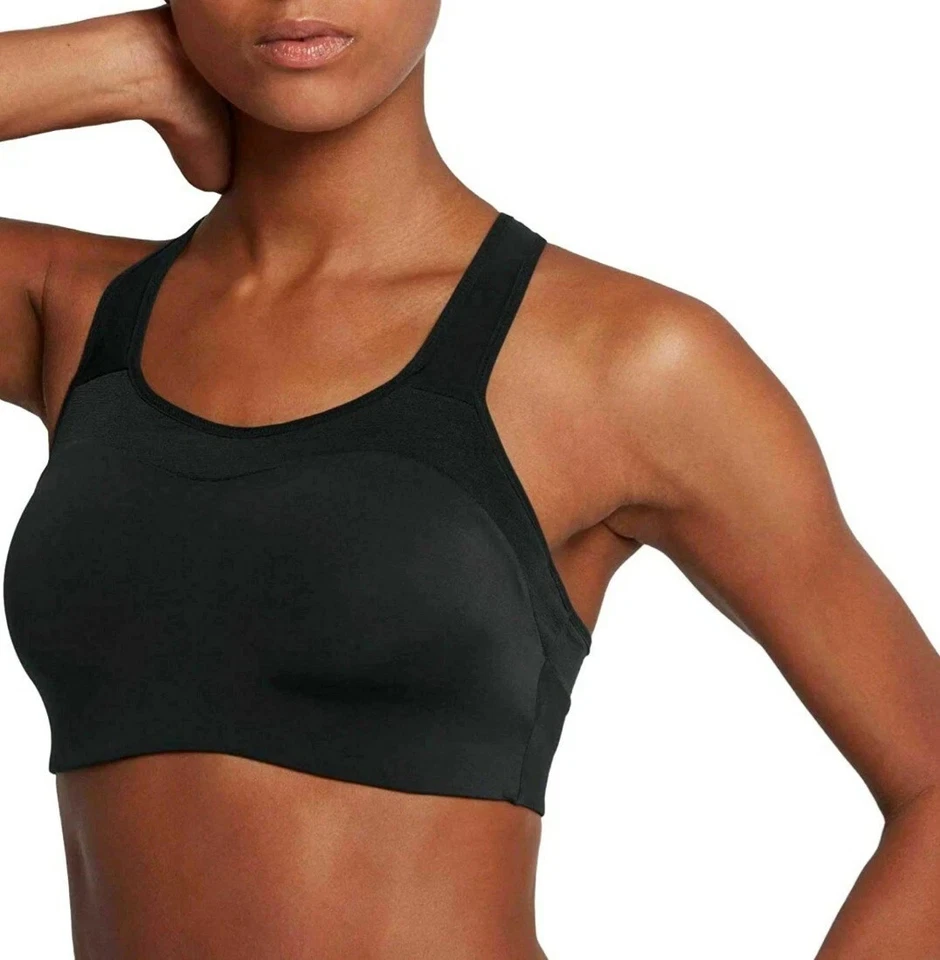 Nike Women's Alpha Dri-FIT High-Support Sports Bra Black Size XS AO8982-010
