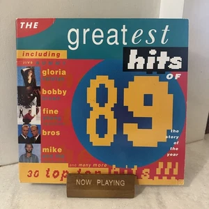 Various – The Greatest Hits Of 1989 - Vinyl 2xLP UK Import 80s comp - VG+/VG+ - Picture 1 of 2