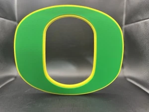 Oregon Ducks Logo Schild Display | 3D Wand Schreibtisch Regal Kunst - Bild 1 von 4