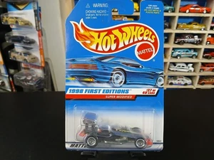 Tarjeta azul vintage Hot Wheels Super Modified 98 1ª edición - Imagen 1 de 3