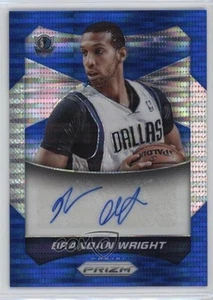 2014-15 Panini Prizm Auto Blue Pulsar Prizm/149 Brandan Wright #2 automático - Imagen 1 de 4