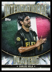 2022 Topps MLS Carlos Vela #IP-6 Soccer CARD Los Angeles FC International - Picture 1 of 2