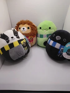 NWT Set of 4 Harry Potter Houses, 8” Squishmallows! - Picture 1 of 9