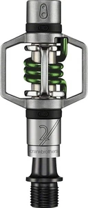 Crank Brothers Egg Beater 2 pedals, green spring - Picture 1 of 1