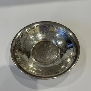 Gorham Sterlingsilber Hase Thema Schüssel gestempelt 4,3 Unzen Silber - Bild 1 von 12