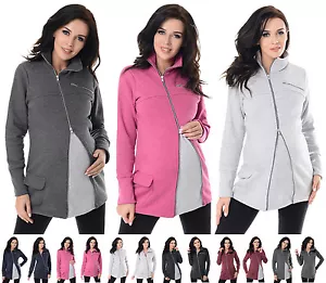 Sudadera con capucha ajustable de maternidad sin púrpura 9055 - Imagen 1 de 16