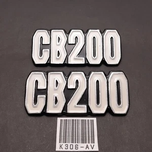 Honda 200 CB200 CB 200 Side Cover Emblem Frame Badge New Part Replacement - Picture 1 of 6