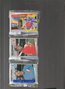 1989 FLEER  RACK WITH RANDY JOHNSON ERROR  ON FRONT POSS. RIPKEN ERROR - Imagen 1 de 1
