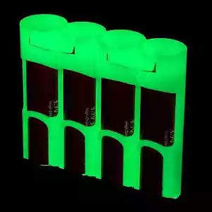 STORACELL GLOW IN DARK ACCUMULO BATTERIA - 18650 CONFEZIONE DA 4 (MOONSHINE) - Foto 1 di 2