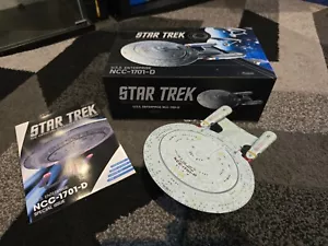 Star Trek Eaglemoss XL ENTERPRISE D USS 1701D Out Of Production - Bild 1 von 6
