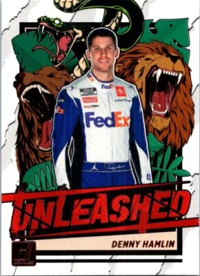 2023 Donruss #U6 Denny Hamlin Unleashed Retail - Image 1 of 2