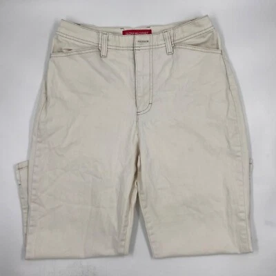 Pantalones Cortos Skimmer Gloria Vanderbilt Mujer Talla 6 Blanco Denim Algodón Elástico Foto 1 de 4