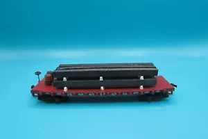 HO Scale Flat Car Pennsylvania w/ Custom Load C0550 - Picture 1 of 4