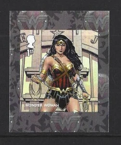 GREAT BRITAIN 2021 DC COLLECTION WONDERWOMAN SELFADHESIVE UNMOUNTED MINT - Picture 1 of 1