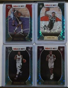 2020-21 Panini Hoops Blue & Purple Parallels Teal Explosions & Purple Foil - Picture 1 of 4