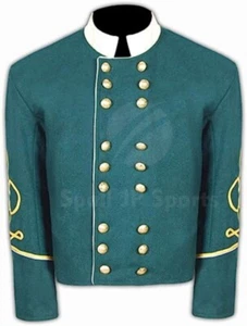 Civil War Sharp shooter Green Captain's wool Shell jacket - Picture 1 of 2