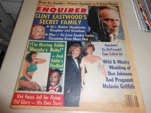 July 11, 1989 National Enquirer Clint Eastwood front cover - Picture 1 of 2