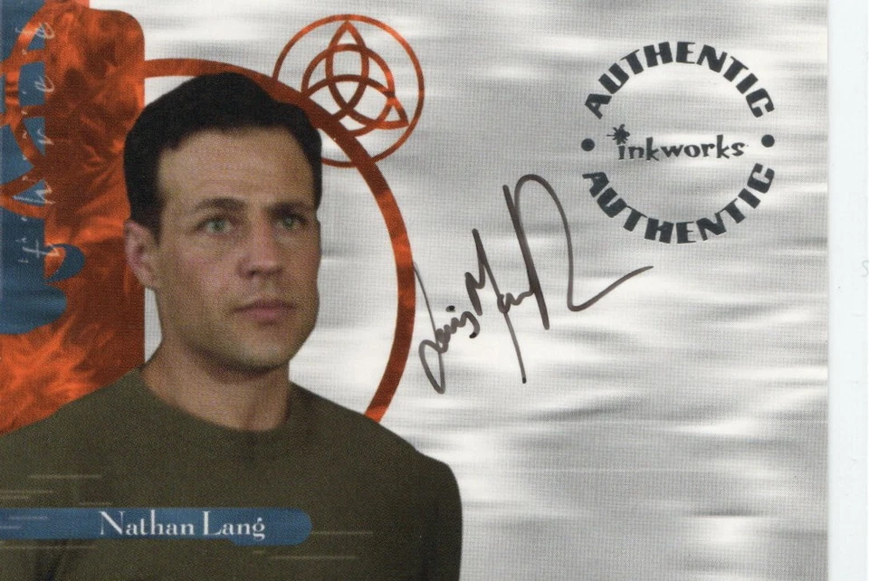 Charmed Power of Three Inkworks Autograph Auto A18 Louis Mandylor as Nathan Lang - Image 1 of 1